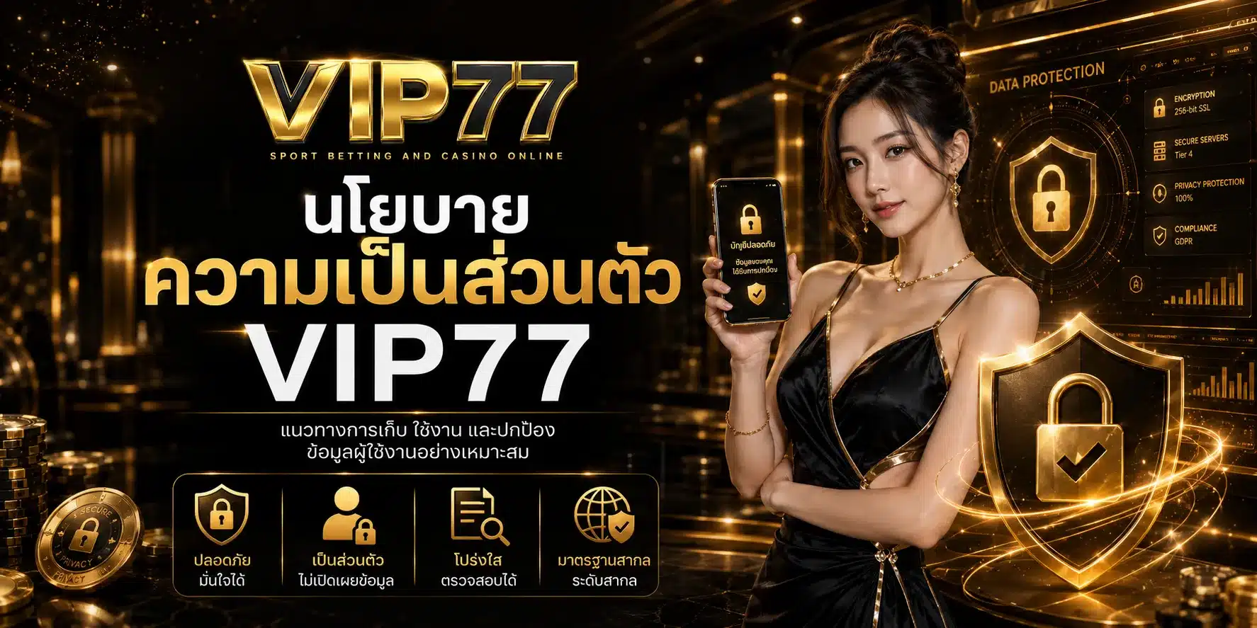 นโยบายความเป็นส่วนตัว-VIP77